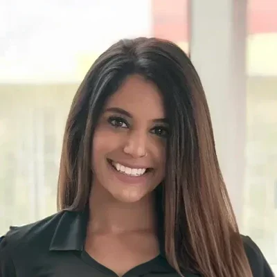 A headshot photo of Ayesha Nazarali
